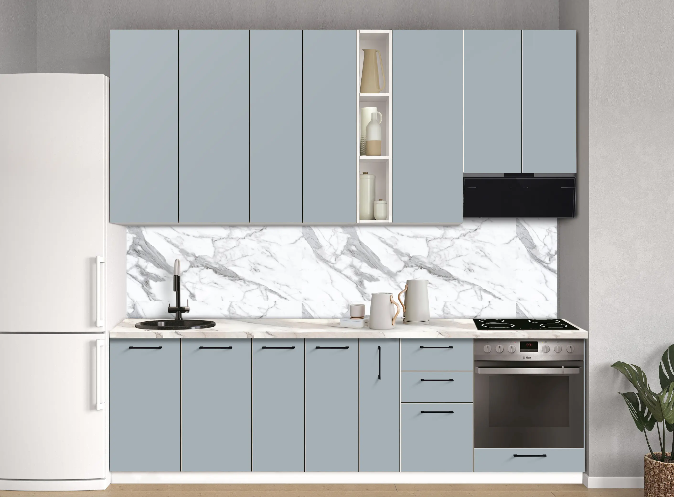 Модульная кухня Modern Bono 8 H110 2.6м