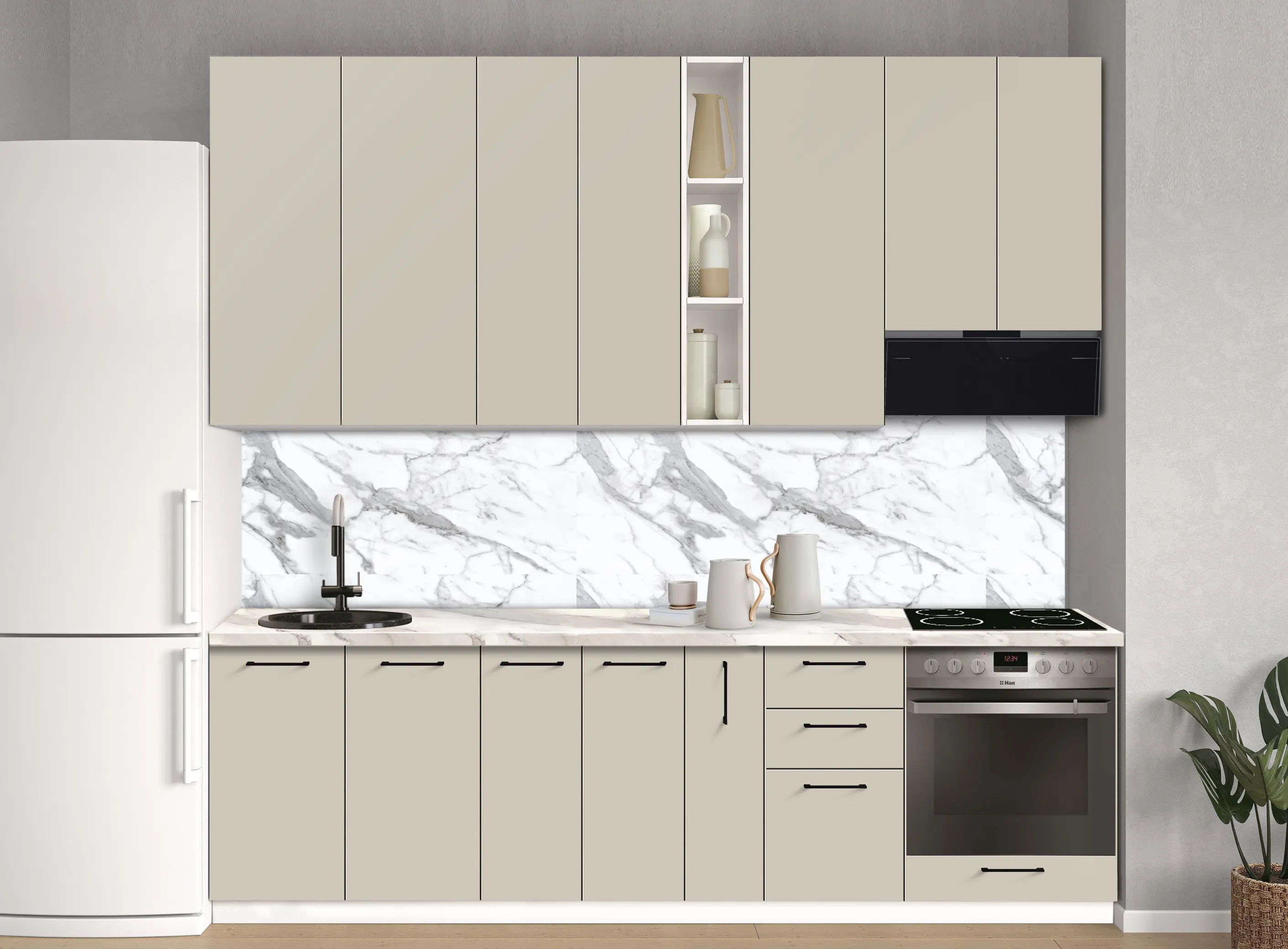 Модульная кухня Modern Bono 8 H110 2.6м