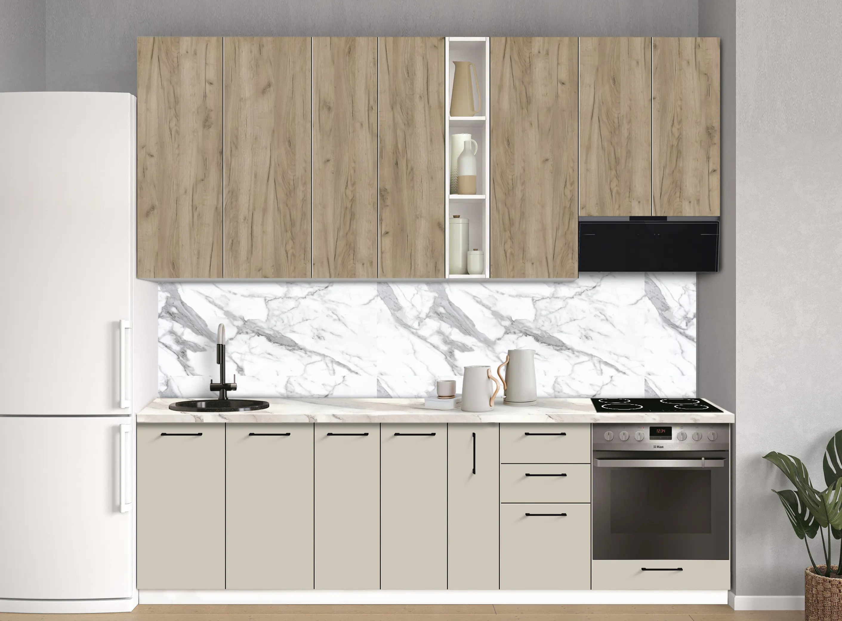 Модульная кухня Modern Bono 8 H110 2.6м