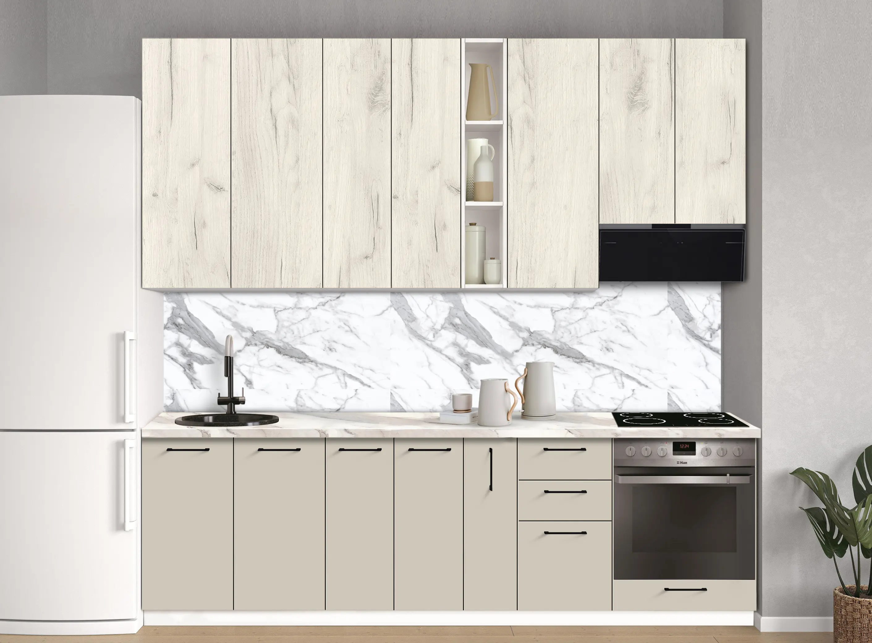 Модульная кухня Modern Bono 8 H110 2.6м