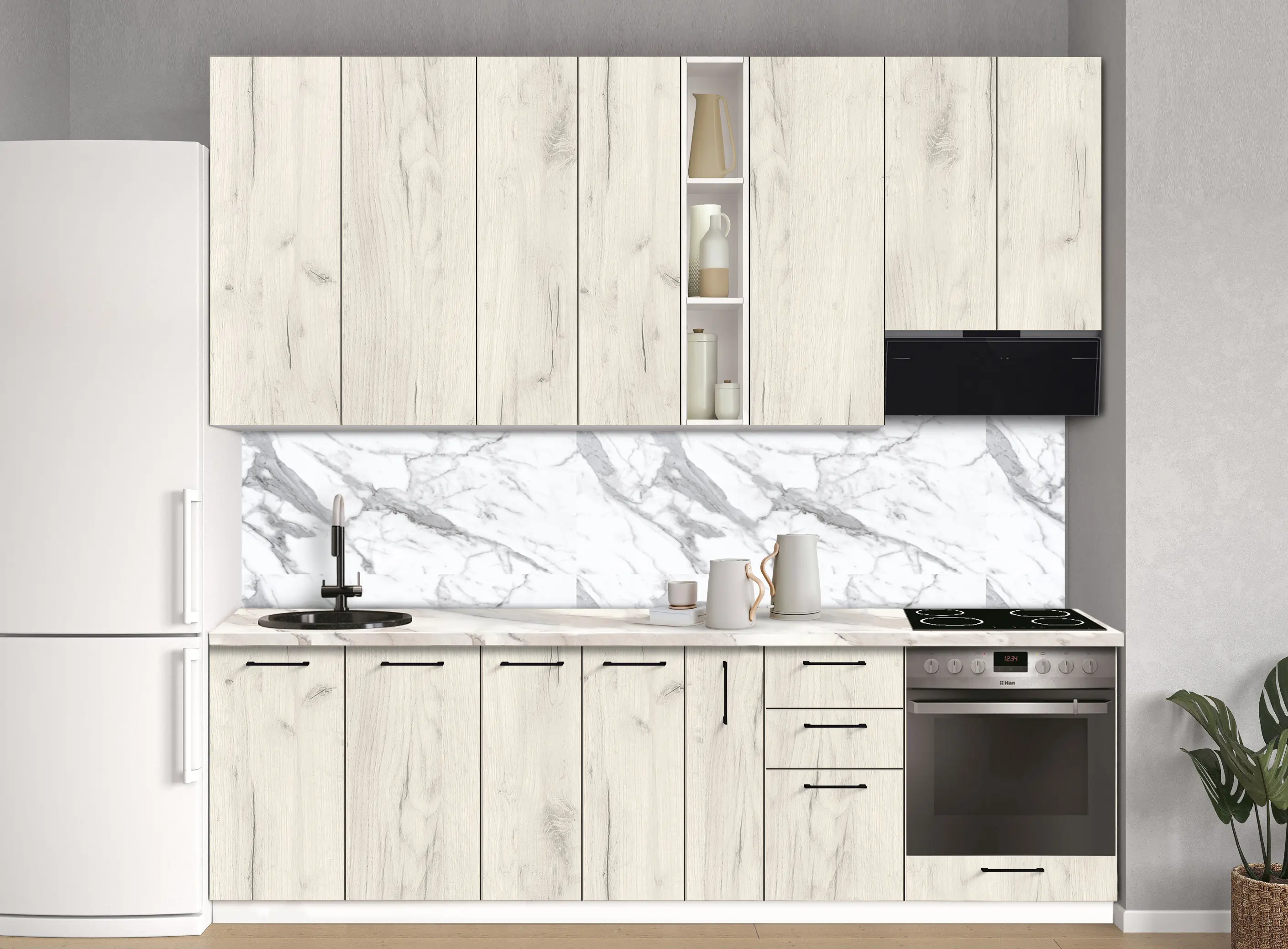 Модульная кухня Modern Bono 8 H110 2.6м