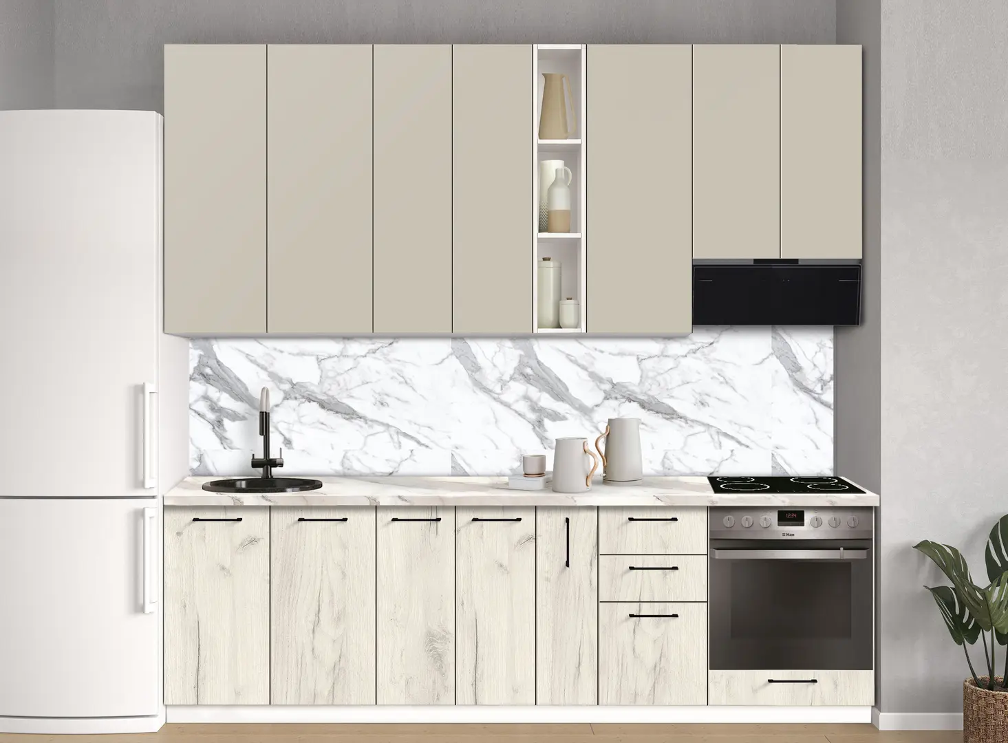 Модульная кухня Modern Bono 8 H110 2.6м