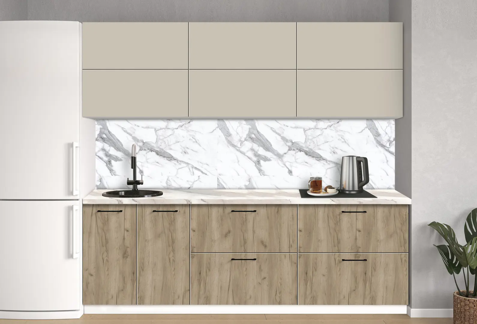 Модульная кухня Modern Bono 8 H68 2.4m - 5