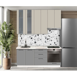 Модульная кухня Modern Bono Витрина 1 H110 2.0м Thumb