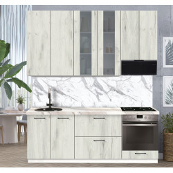 Bucatarie modulara Modern Bono Vitrina 1 H110 2.2m Thumb