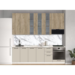 Модульная кухня Modern Bono Витрина 1 H110 2.6m Thumb