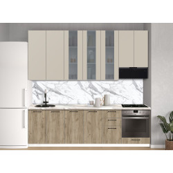 Модульная кухня Modern Bono Витрина 1 H110 2.6m Thumb