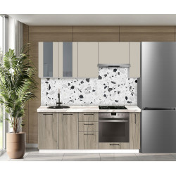 Bucatarie modulara Modern Bono Vitrina 1 H68 2.0m Thumb