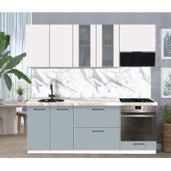 Bucatarie modulara Modern Bono Vitrina 1 H68 2.2m Thumb