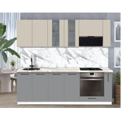 Bucatarie modulara Modern Bono Vitrina 1 H68 2.4m Thumb