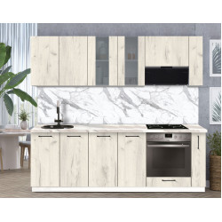 Bucatarie modulara Modern Bono Vitrina 1 H68 2.4m Thumb