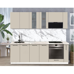 Bucatarie modulara Modern Bono Vitrina 1 H68 2.4m Thumb