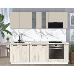 Bucatarie modulara Modern Bono Vitrina 1 H68 2.4m Thumb