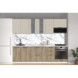 Bucatarie modulara Modern Bono Vitrina 1 H68 2.6m Thumb