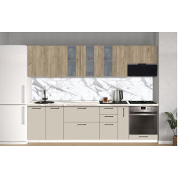 Bucatarie modulara Modern Bono Vitrina 1 H68 2.8m Thumb