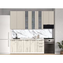 Bucatarie modulara Modern Bono Vitrina 2 H110 2.6m Thumb