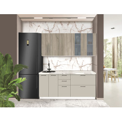 Bucatarie modulara Modern Bono Vitrina 2 H68 1.8m Thumb