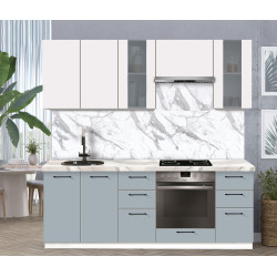 Bucatarie modulara Modern Bono Vitrina 2 H68 2.2m Thumb