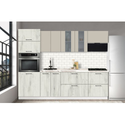 Bucatarie modulara Modern Bono Vitrina 2 H68 2.6m Thumb