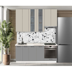 Модульная кухня Modern Bono Витрина 3 H110 2.0м Thumb