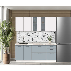 Bucatarie modulara Modern Bono Vitrina 3 H68 2.0m Thumb