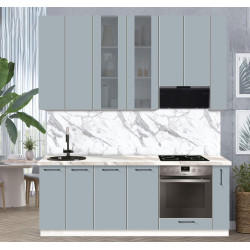 Bucatarie modulara Modern Bono Vitrina 4 H110 2.2m Thumb