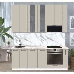 Bucatarie modulara Modern Bono Vitrina 4 H110 2.2m Thumb