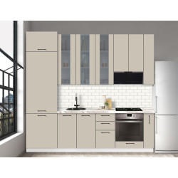 Модульная кухня Modern Bono Витрина 4 H110 2.6m Thumb