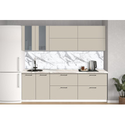 Bucatarie modulara Modern Bono Vitrina 4 H68 2.4m