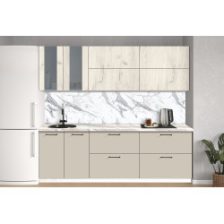 Bucatarie modulara Modern Bono Vitrina 4 H68 2.4m Thumb