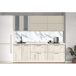 Bucatarie modulara Modern Bono Vitrina 4 H68 2.4m Thumb