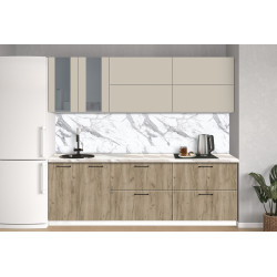 Bucatarie modulara Modern Bono Vitrina 4 H68 2.4m Thumb