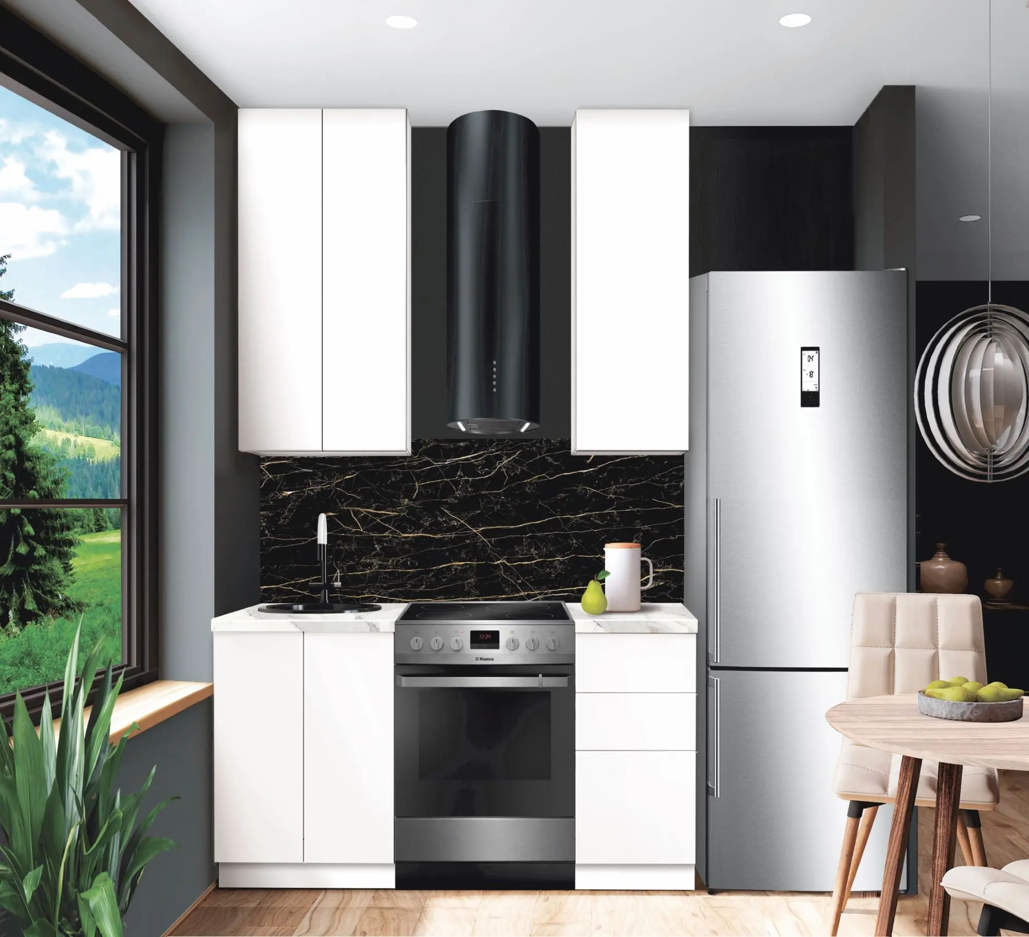 Модульная кухня Modern Dolce Vita 1 H110 1.0m