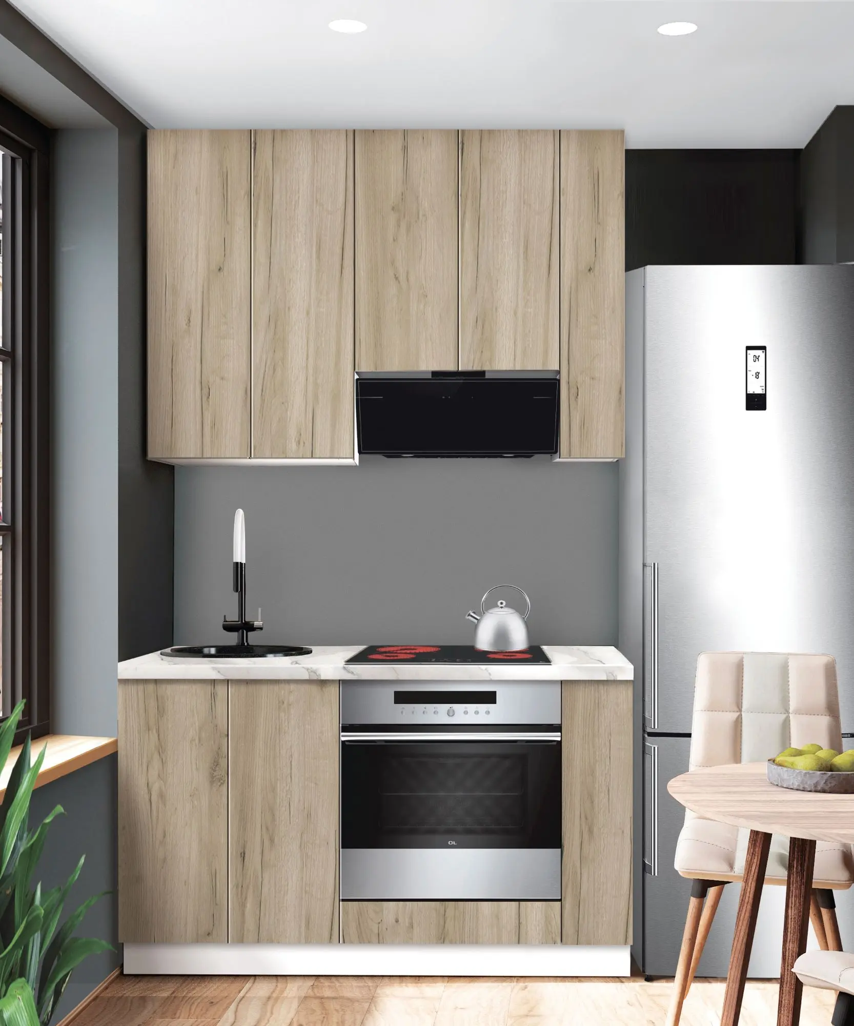 Модульная кухня Modern Dolce Vita 1 H110 1.4m