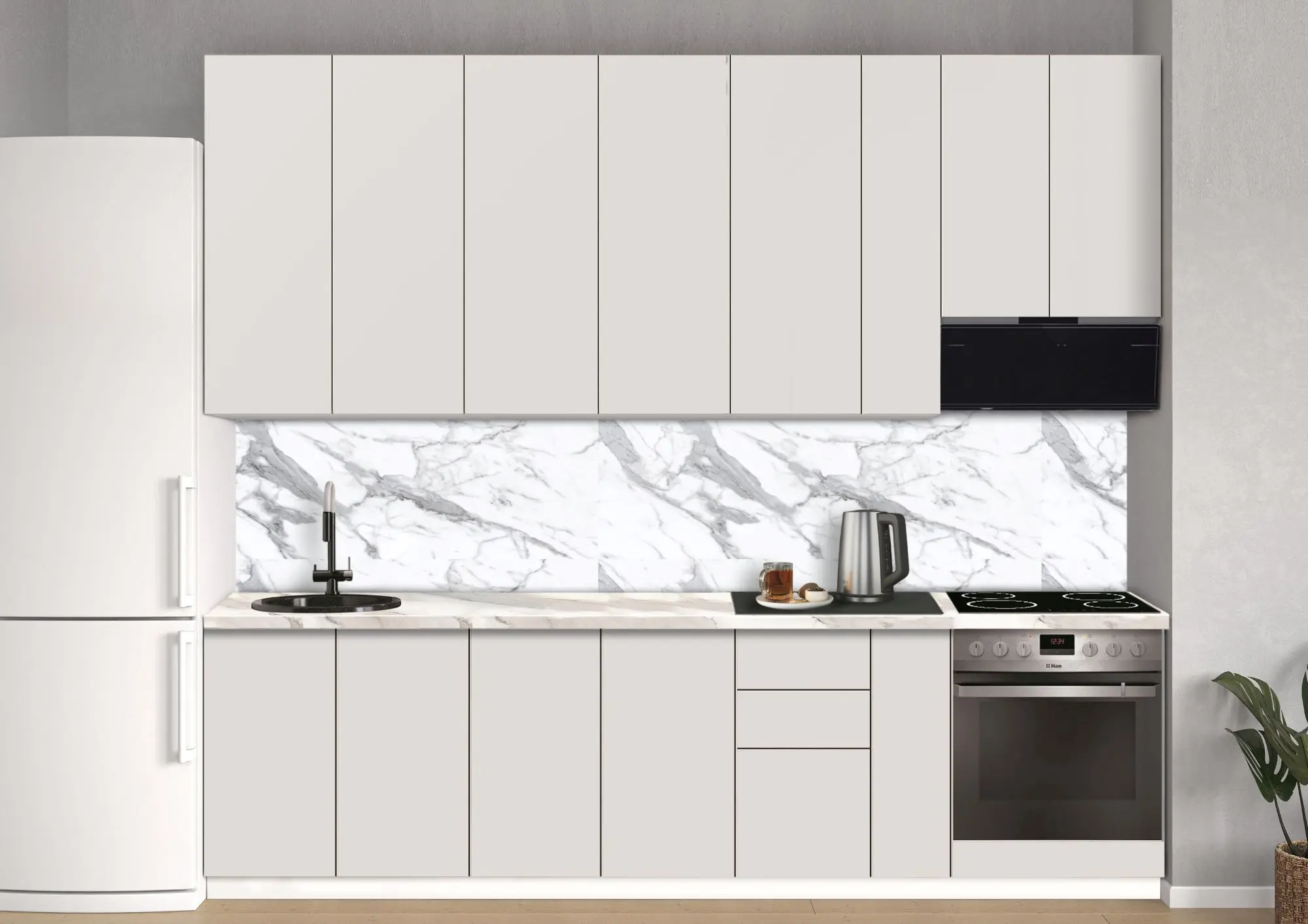 Bucatarie modulara Modern Dolce Vita 1 H110 2.8m