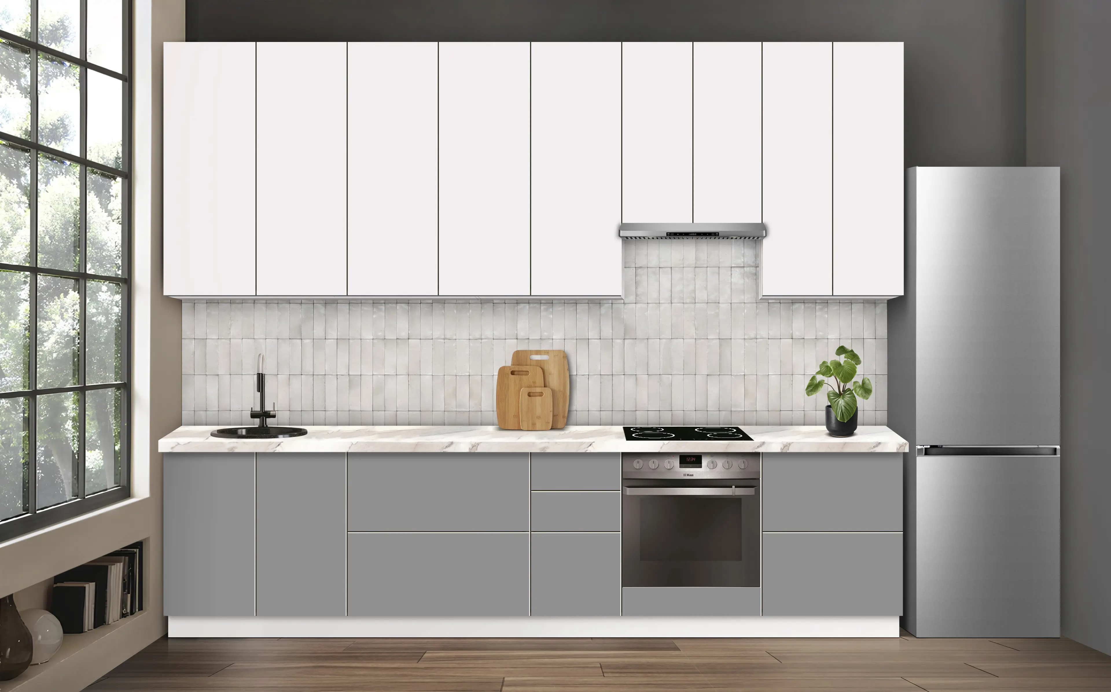 Bucatarie modulara Modern Dolce Vita 1 H110 3.2m