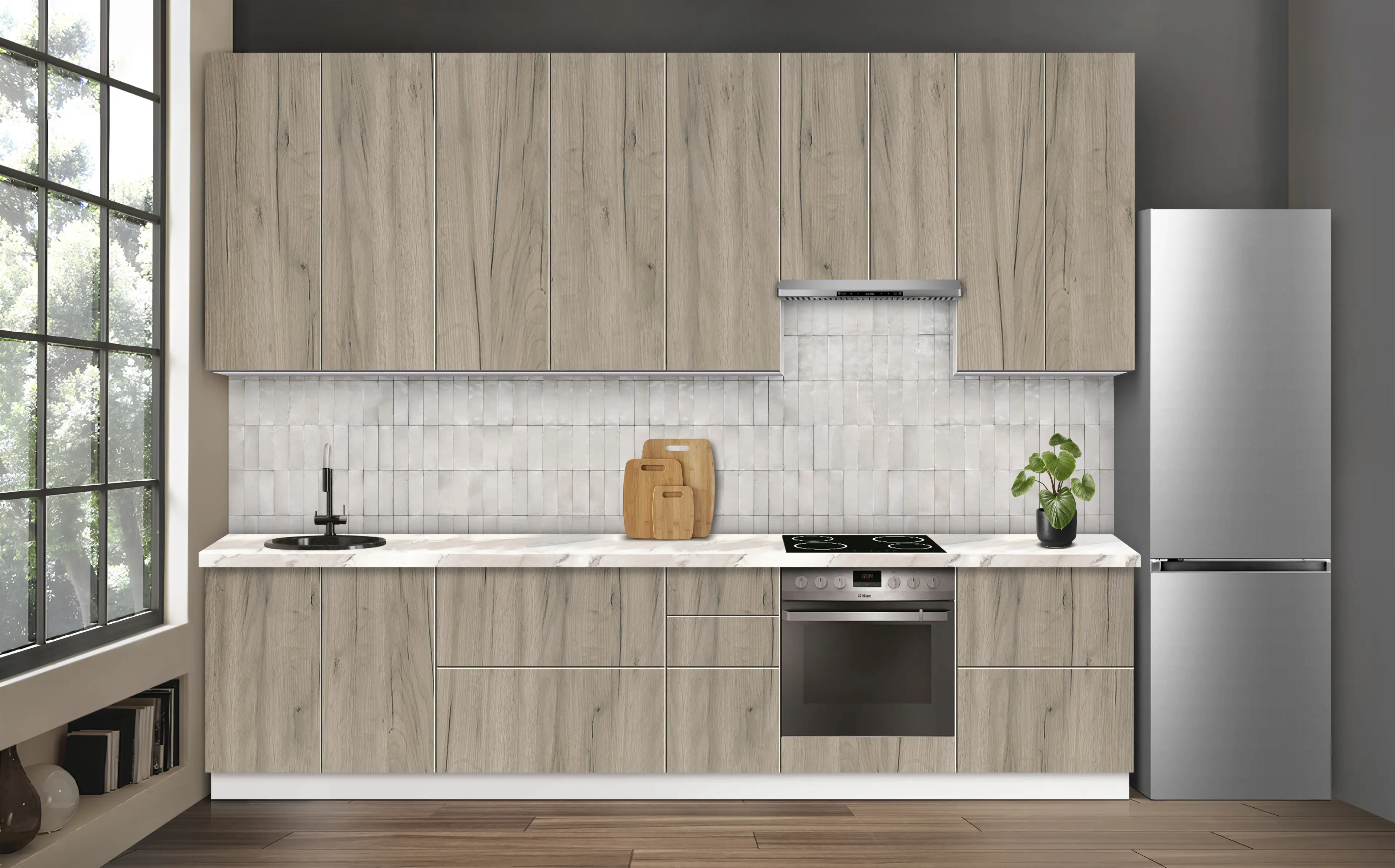 Bucatarie modulara Modern Dolce Vita 1 H110 3.2m