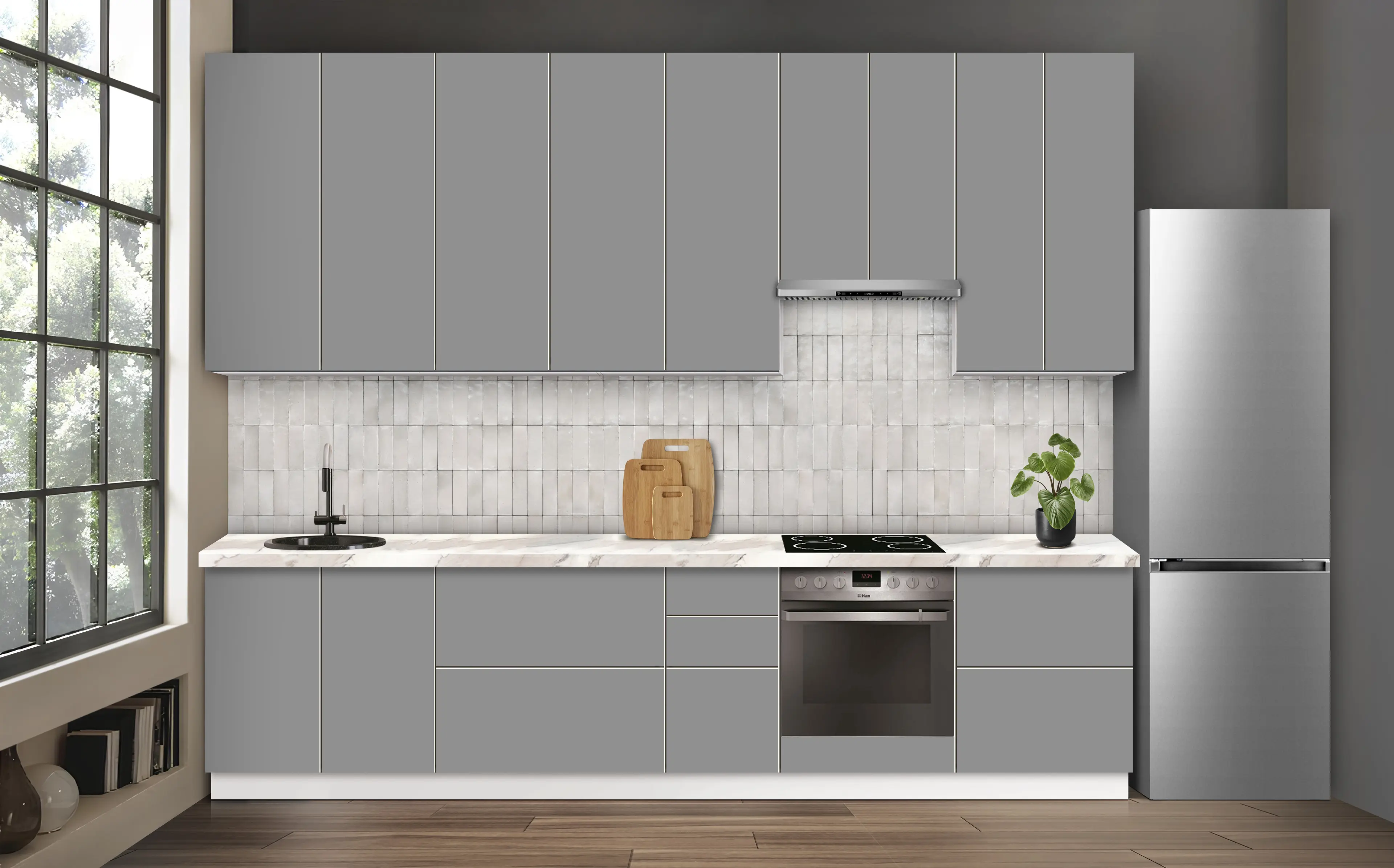 Bucatarie modulara Modern Dolce Vita 1 H110 3.2m