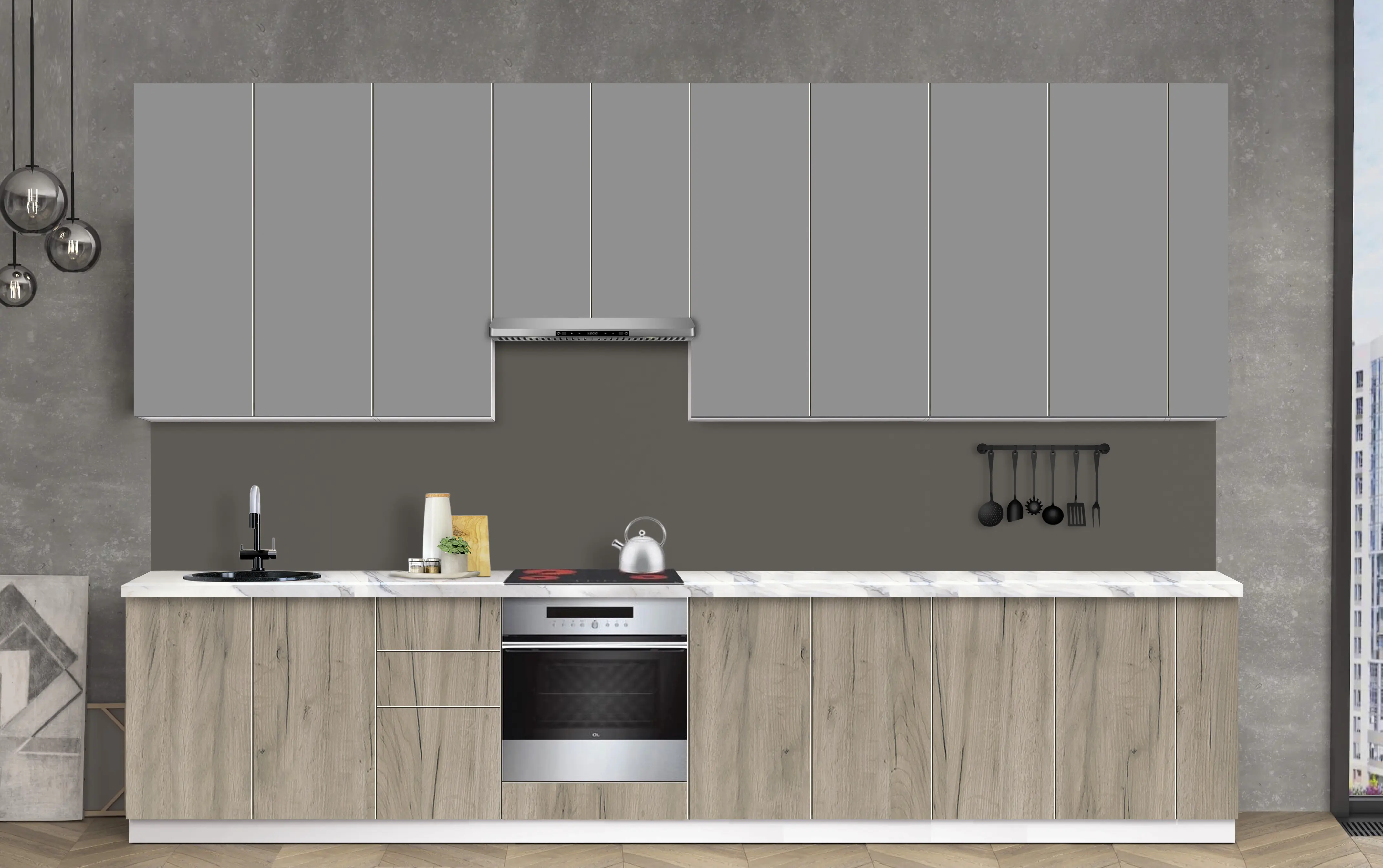 Модульная кухня Modern Dolce Vita 1 H110 3.6m