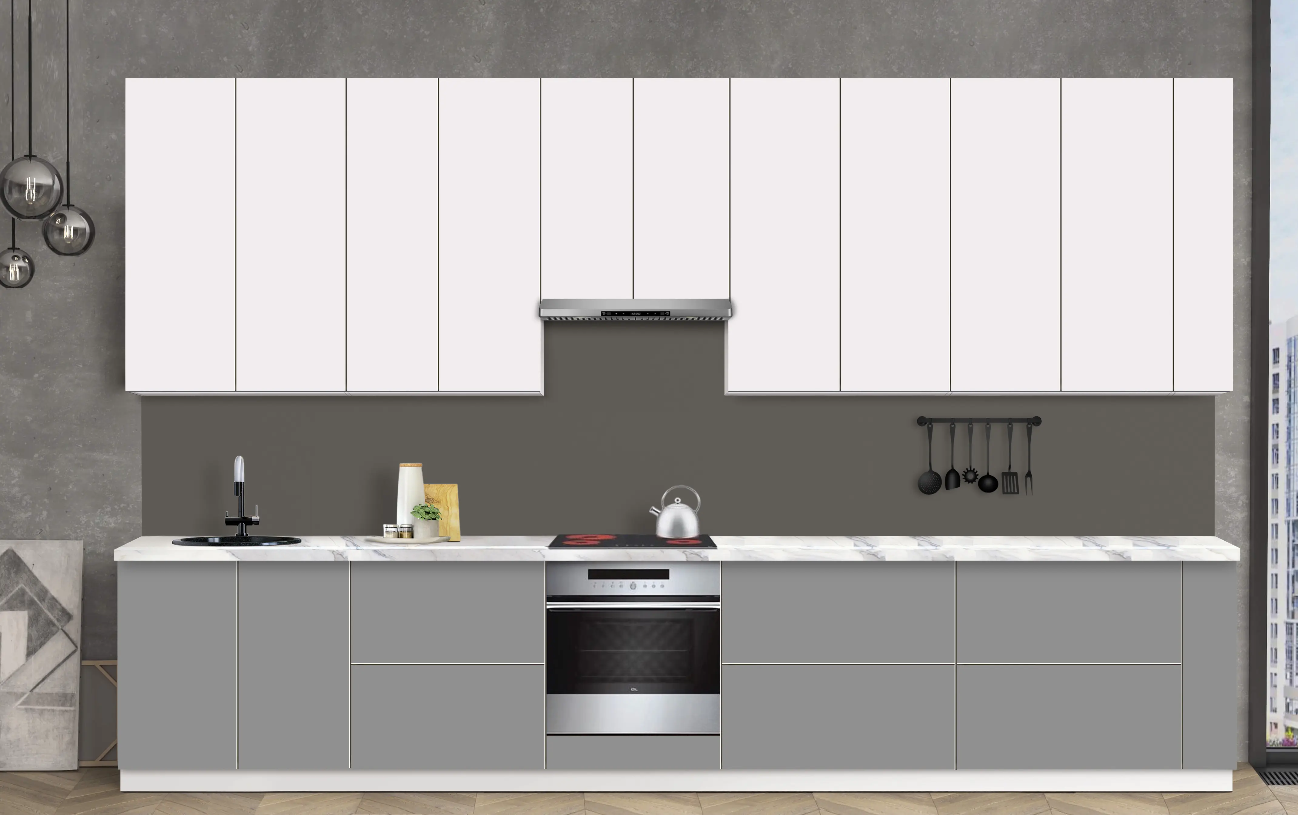 Модульная кухня Modern Dolce Vita 1 H110 3.8m