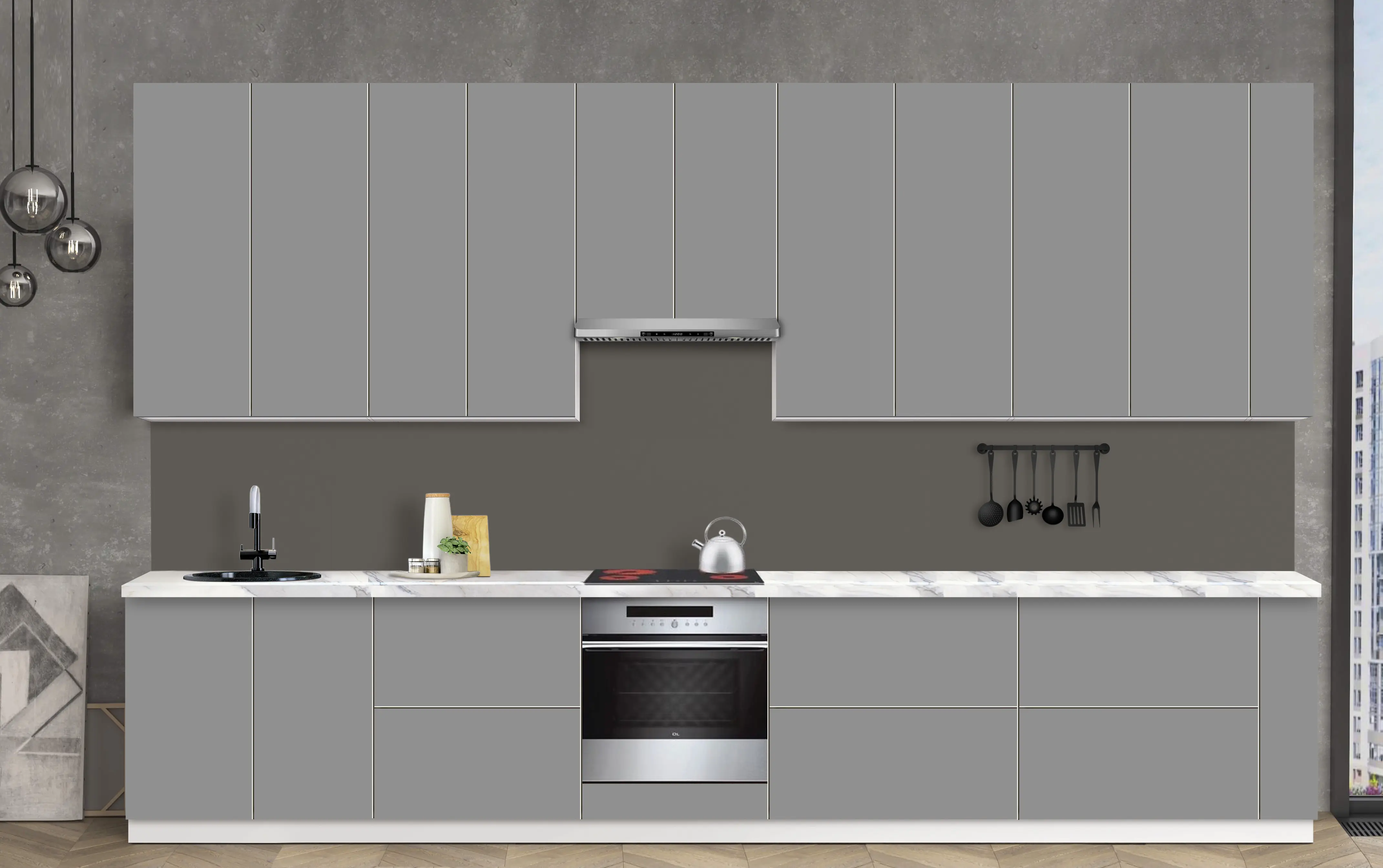 Модульная кухня Modern Dolce Vita 1 H110 3.8m