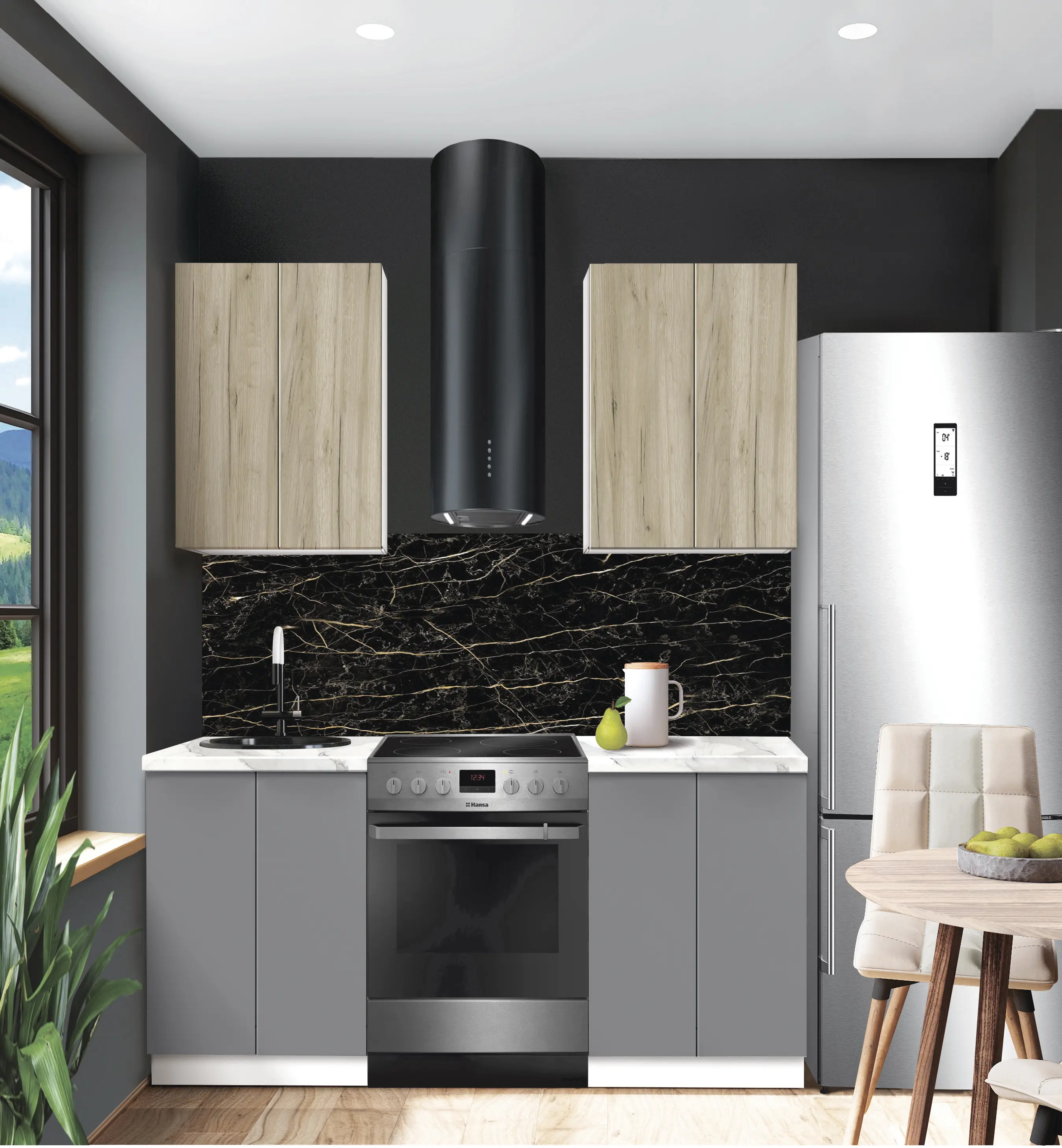 Модульная кухня Modern Dolce Vita 1 H68 1.2m