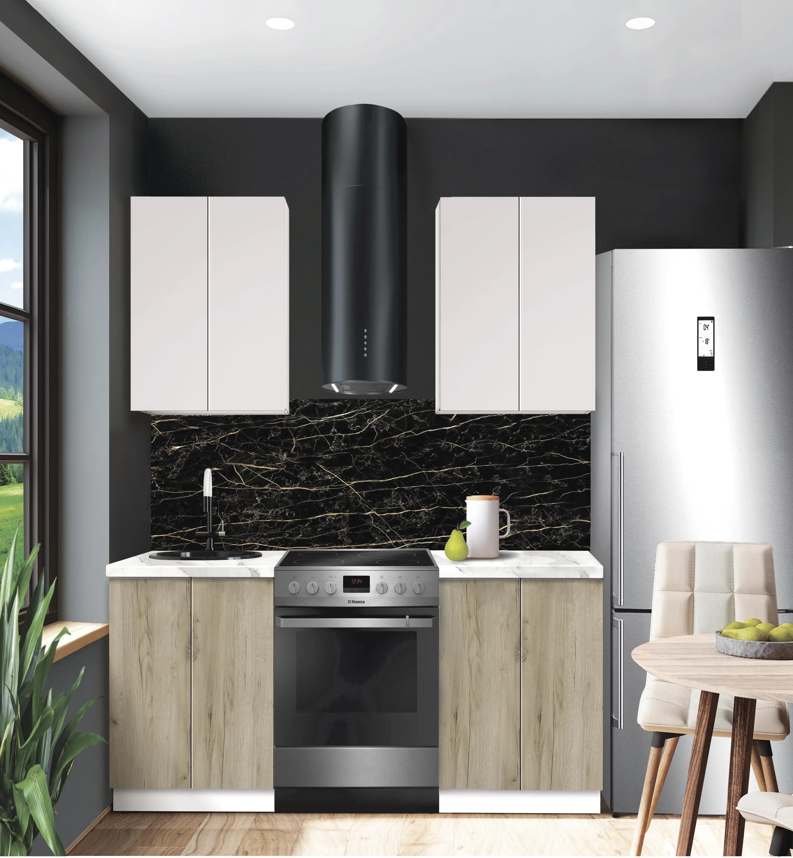 Модульная кухня Modern Dolce Vita 1 H68 1.2m