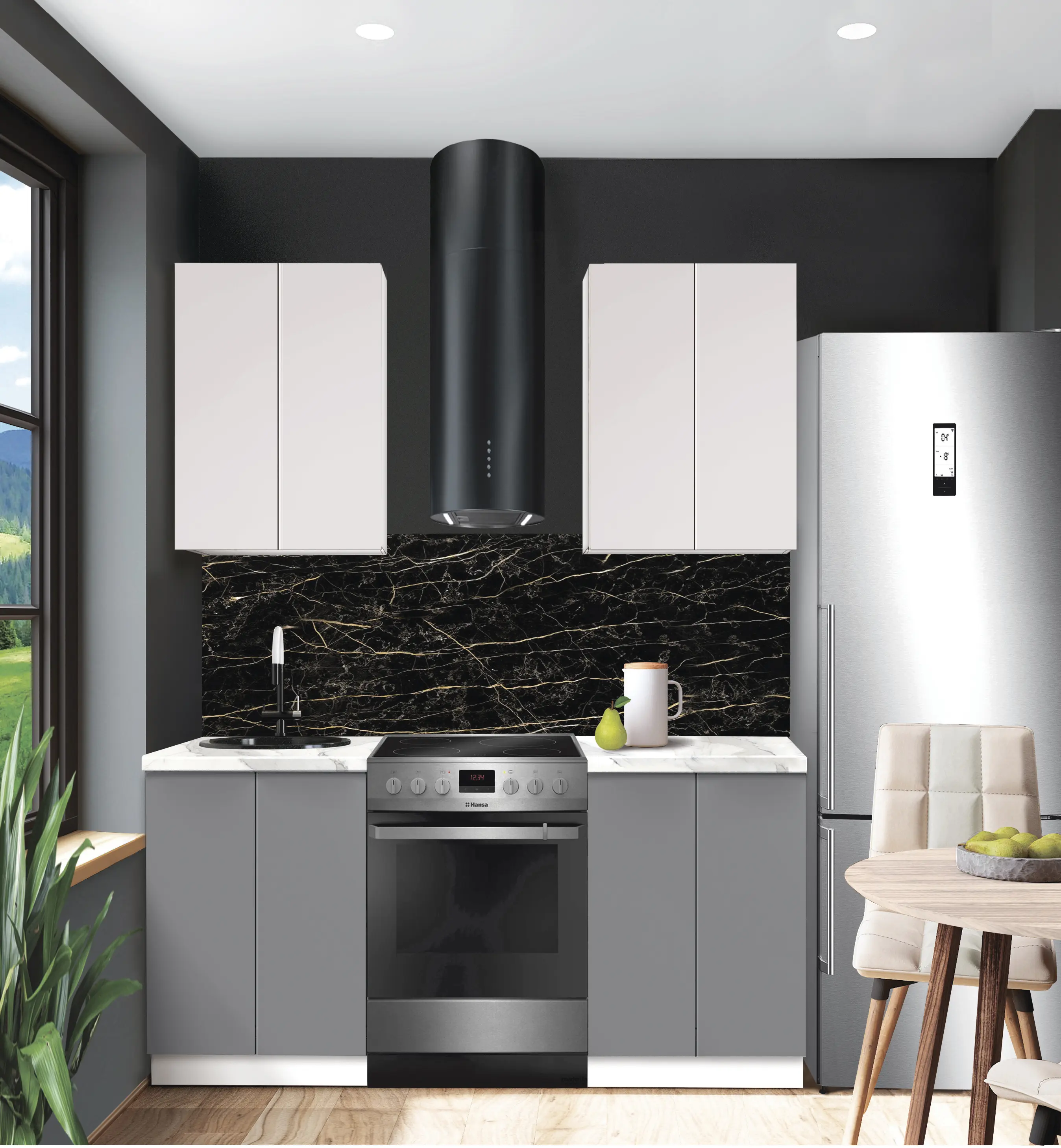 Модульная кухня Modern Dolce Vita 1 H68 1.2m