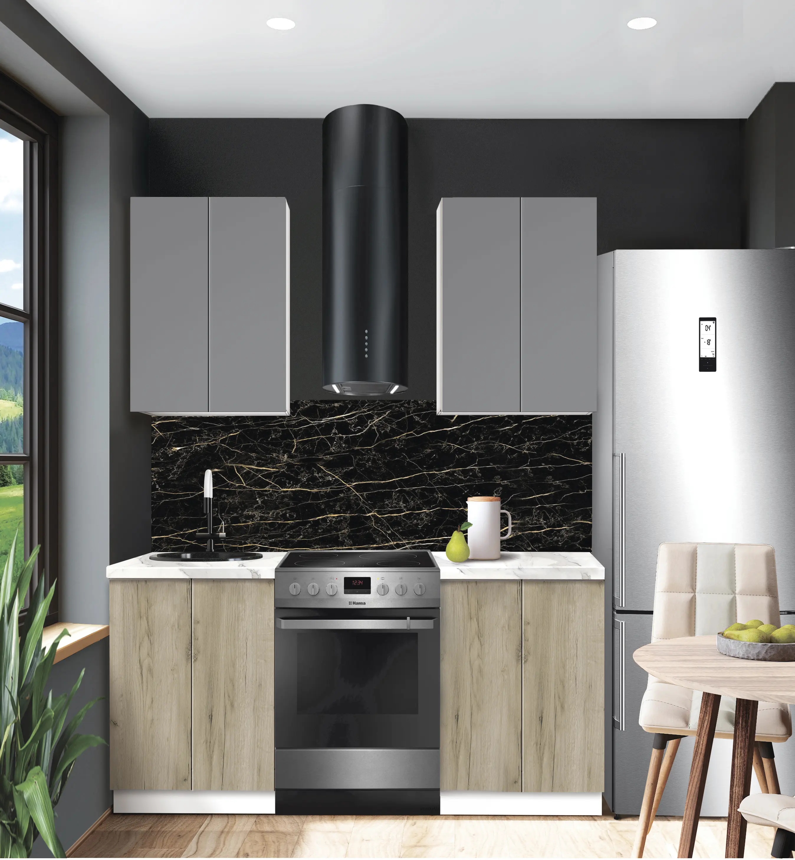 Модульная кухня Modern Dolce Vita 1 H68 1.2m