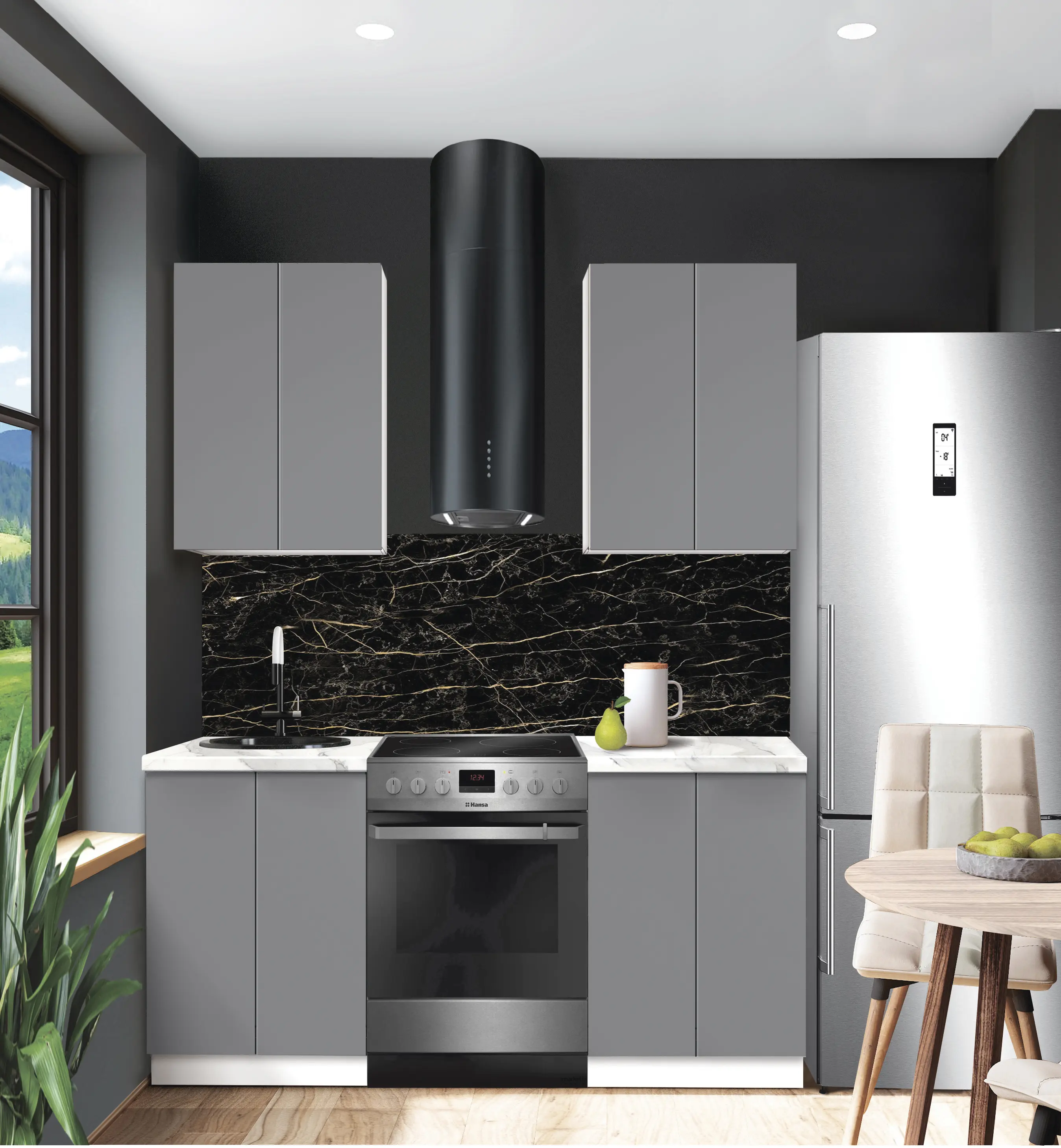 Модульная кухня Modern Dolce Vita 1 H68 1.2m