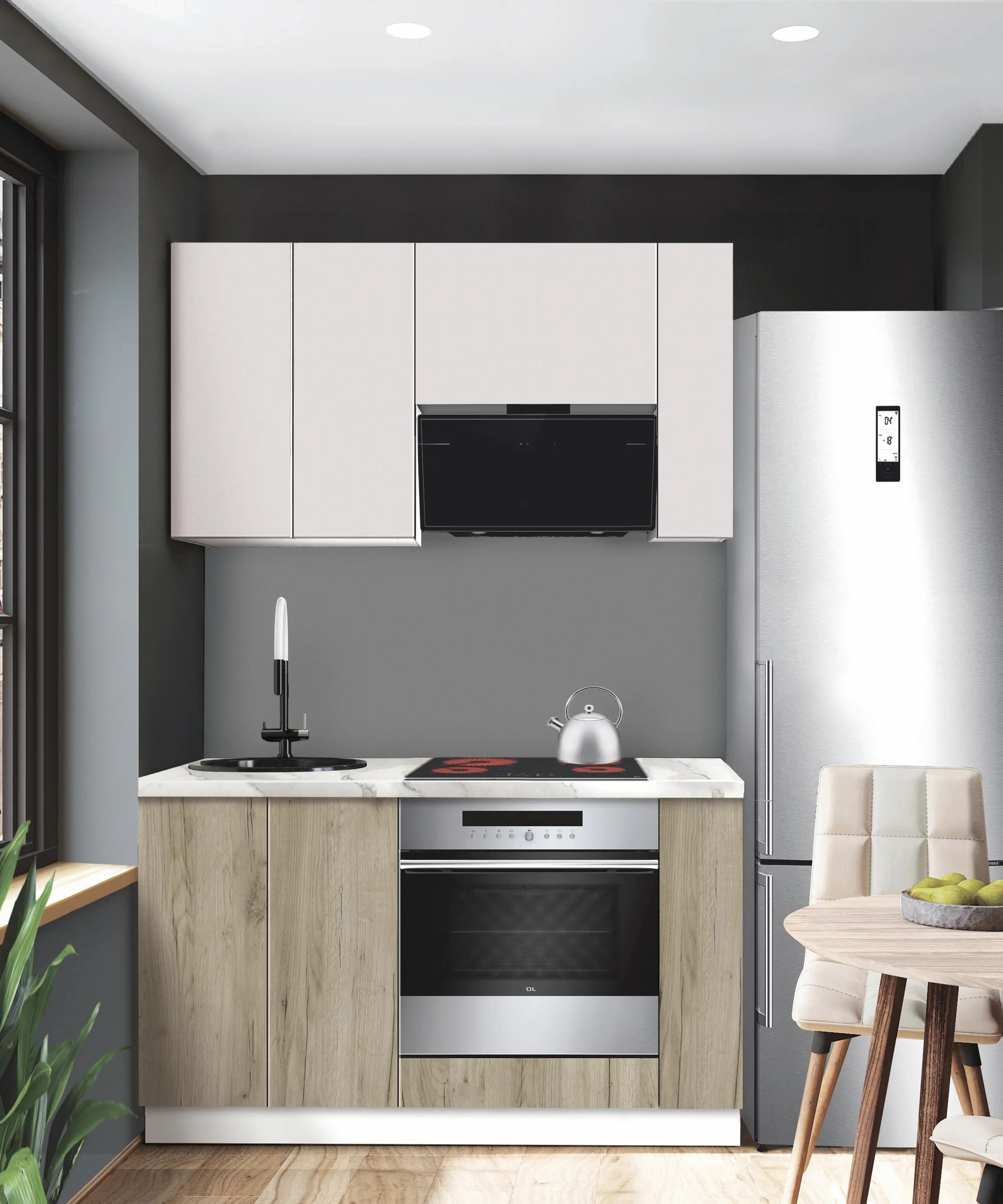 Модульная кухня Modern Dolce Vita 1 H68 1.4m