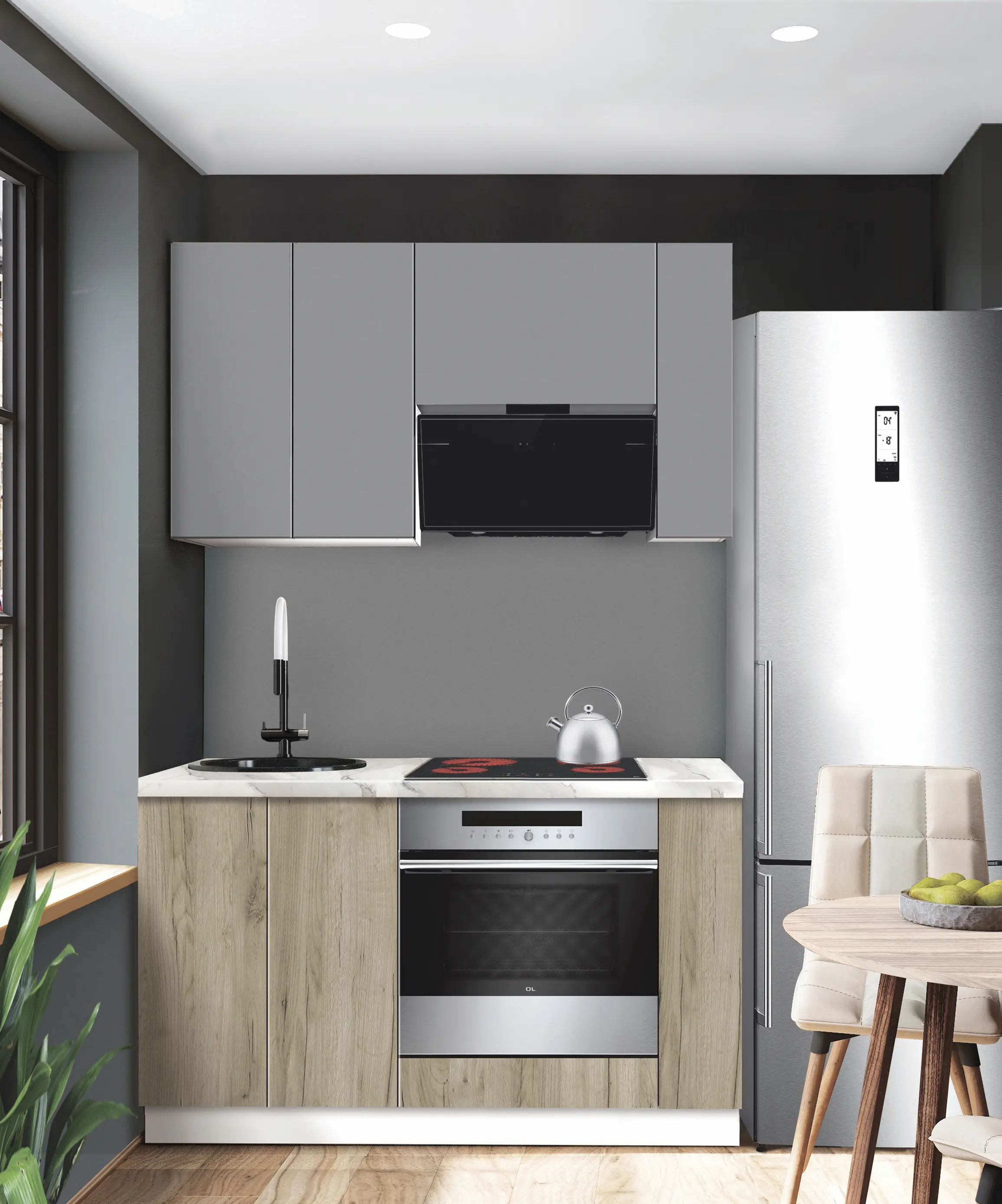 Модульная кухня Modern Dolce Vita 1 H68 1.4m