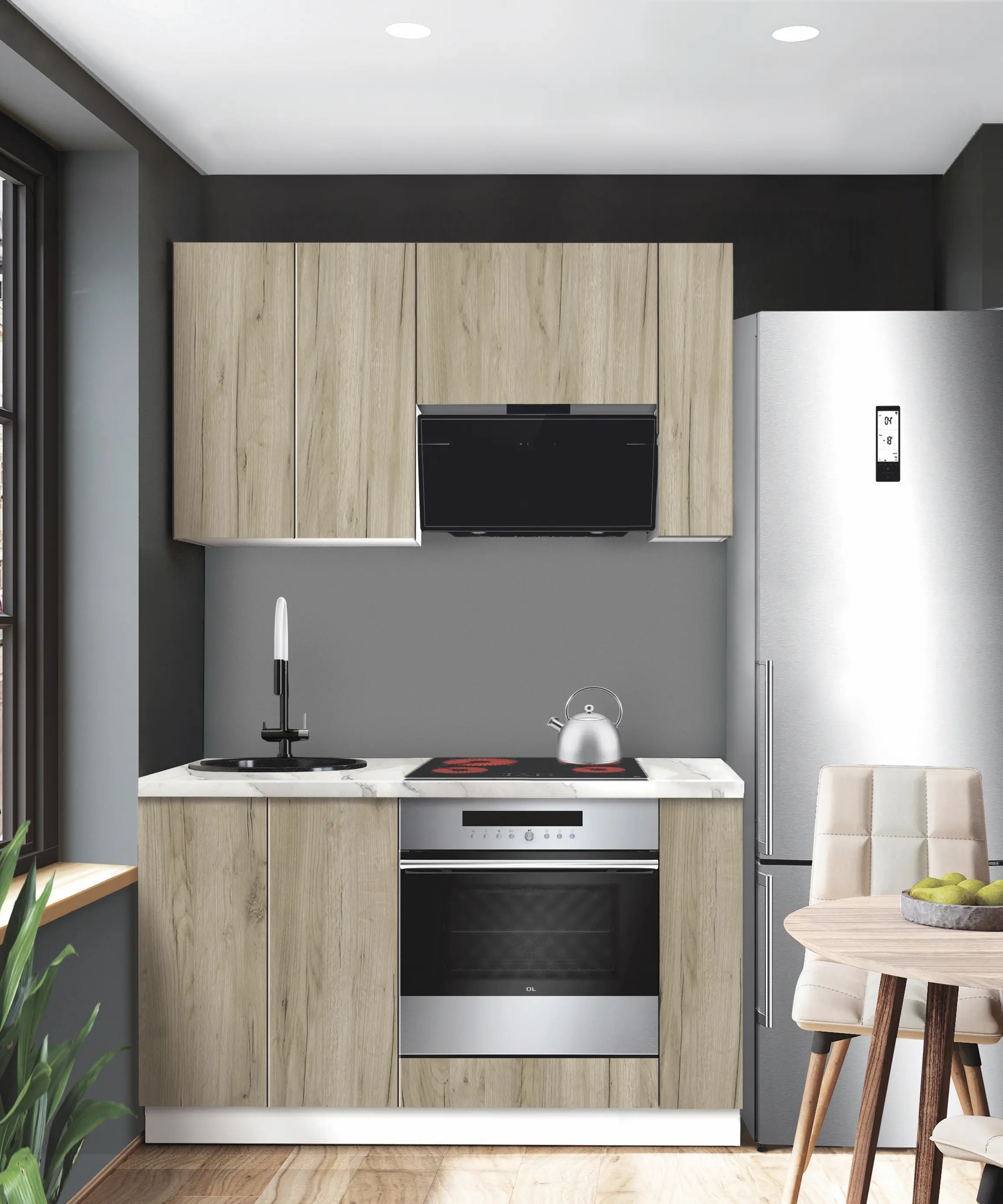 Модульная кухня Modern Dolce Vita 1 H68 1.4m