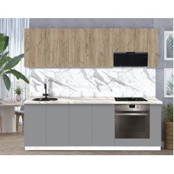 Bucatarie modulara Modern Dolce Vita 1 H68 2.4m